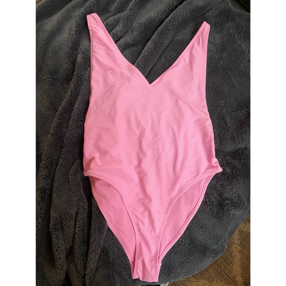 Top shop pink swimsuit